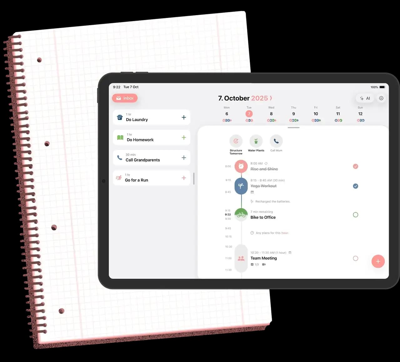 Structred Notebook Structured Research — Evidence-Backed Planning — Structured